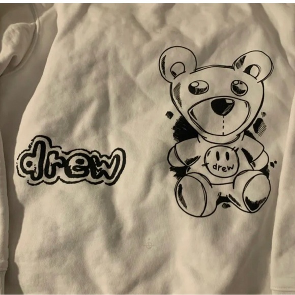 DREW HOUSE - WHITE CREWNECK - Picture 3 of 6